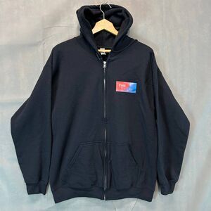Fyre Festival Staff Hoodie Men's Size L Black Zip Up Gildan Heavy Blend Rare